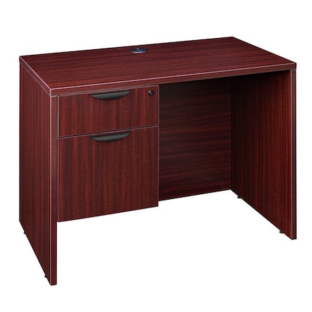 Regency Pedestal Desk Legacy 42" Single Pedestal Desk, Mahogany, Mahogany LSP4224MH